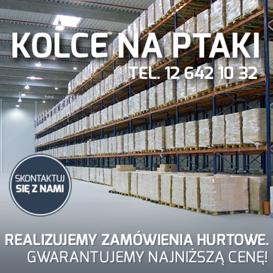 Hurtowa sprzedaż kolców na gołębie. Kolce na gołębie hurtownia.